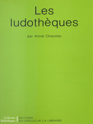 cover image of Les ludothèques